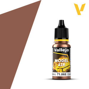 Vallejo Model Air 17ml -Copper (Metallic) 71.068 71068