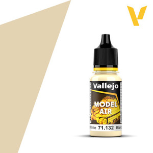 Vallejo Model Air 17ml -Aged White 71.132 71132