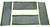 Road Straight Sections Set of 4