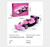 CADA Mini Pink Circuit Racing Car - 70 pcs Item No. C55104W
