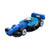 CADA Mini Blue Circuit Racing Car - 70 pcs Item No. C55106W