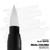 AK Real Colors Marker: Flat White RCM034