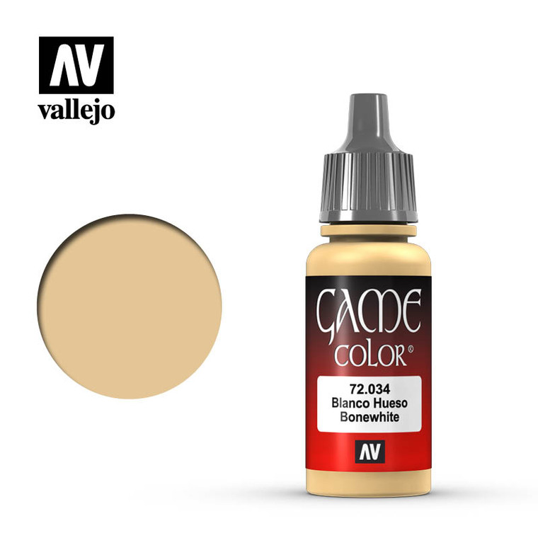 Vallejo Game Color 17ml - Bonewhite 72.034