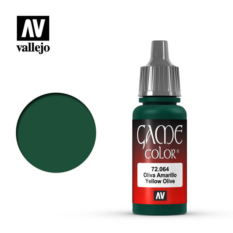 Vallejo Game Color 17ml - Yellow Olive 72.064