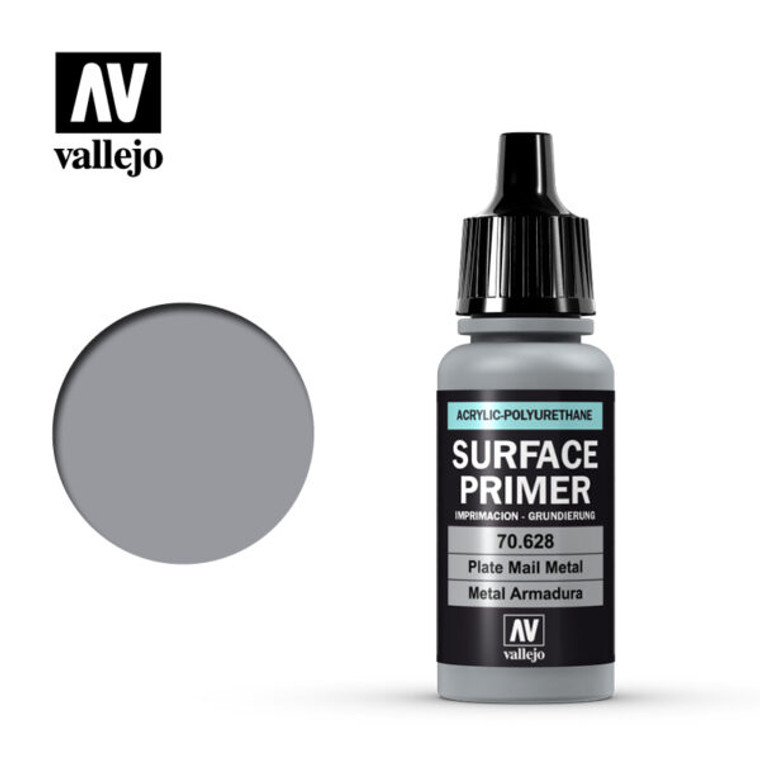 Vallejo Surface Primer - Plate Mail Metal 70.628