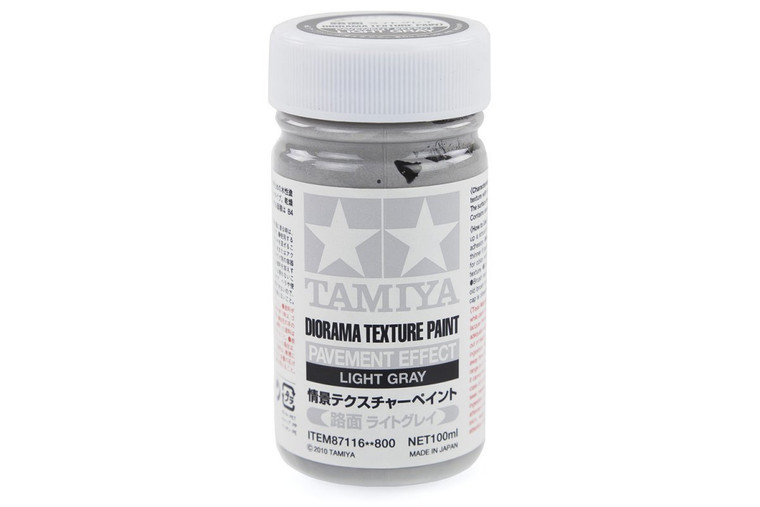 Tamiya 100ml Diorama Texture Paint Pavement Light Gray - 87116