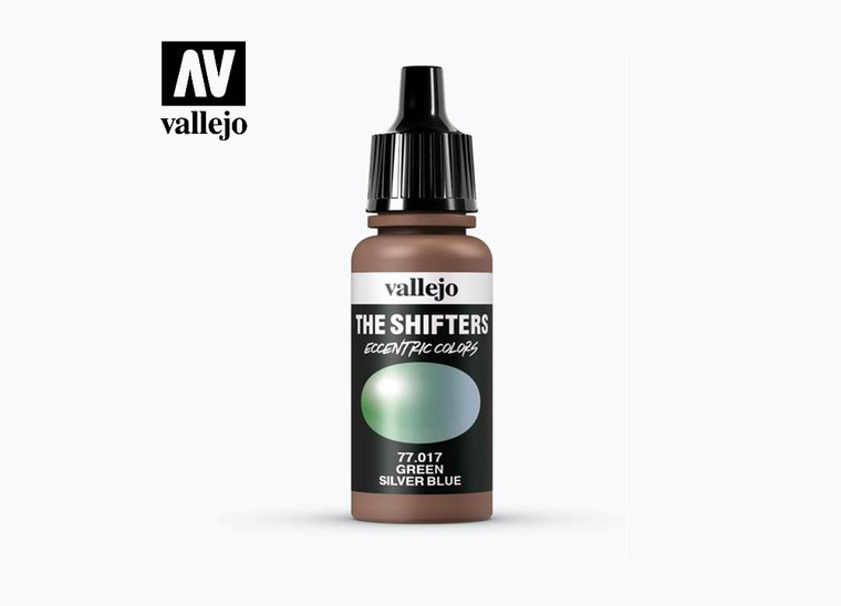 Vallejo Eccentric Color - Green/Silver Blue 77.017