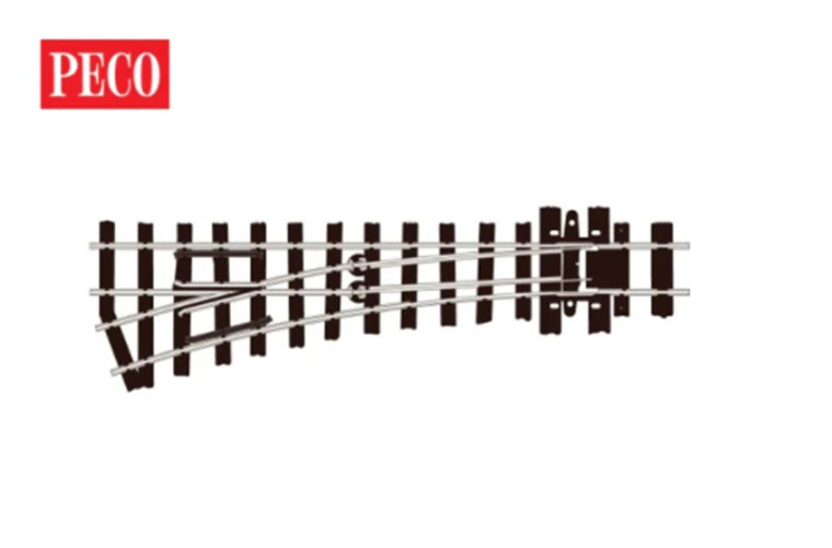 SL-E492 Streamline Code 80 radius L/H turnout