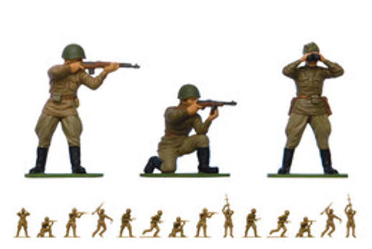 WWII Russian Infantry A00717V 1/76