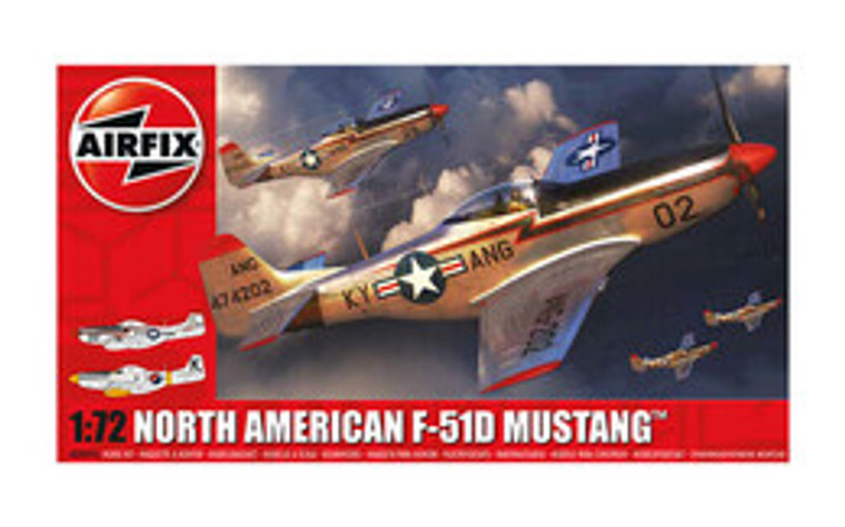 North American F-51D Mustang A02047A 1/72