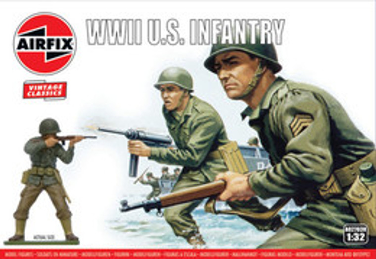 WWII US Infantry A02703V 1/32