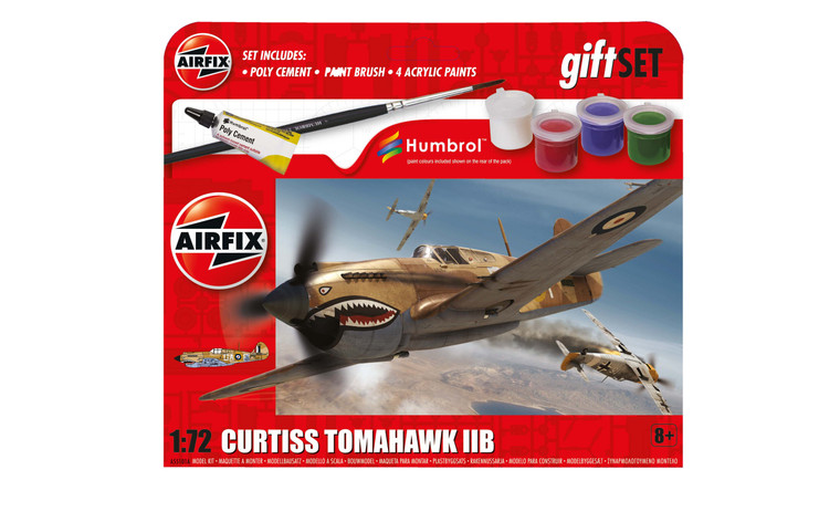 Hanging Gift Set - Curtiss Tomahawk IIB A55101A 1/72