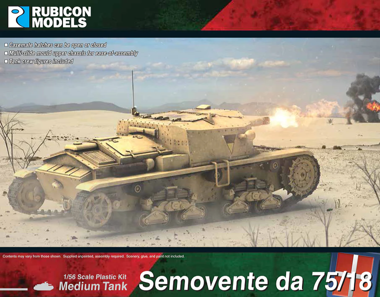 Rubicon Semovente da 75/18 Medium Tank 280096