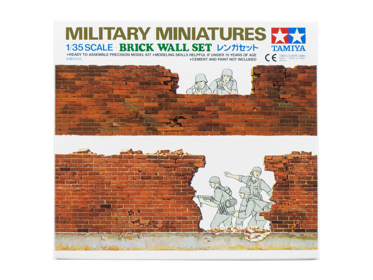 Tamiya Brick Wall Set Kit (1/35) 35028