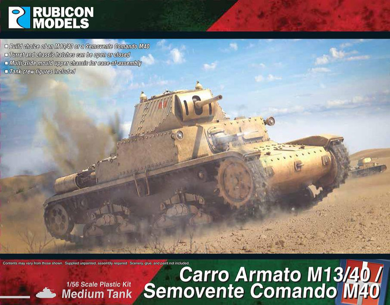Rubicon Carro Armato M13/40 / Semovente Comando M40 - 280095