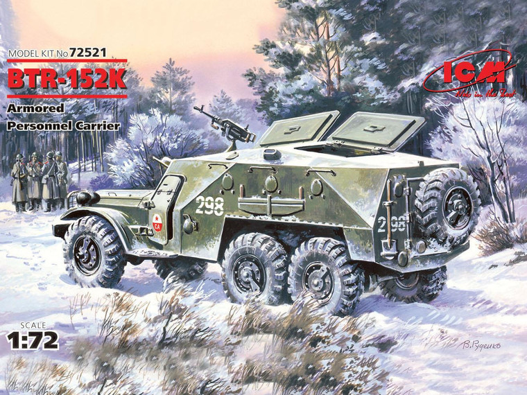 ICM 1:72 - BTR-152K Armoured Personnel Carrier - ICM72521