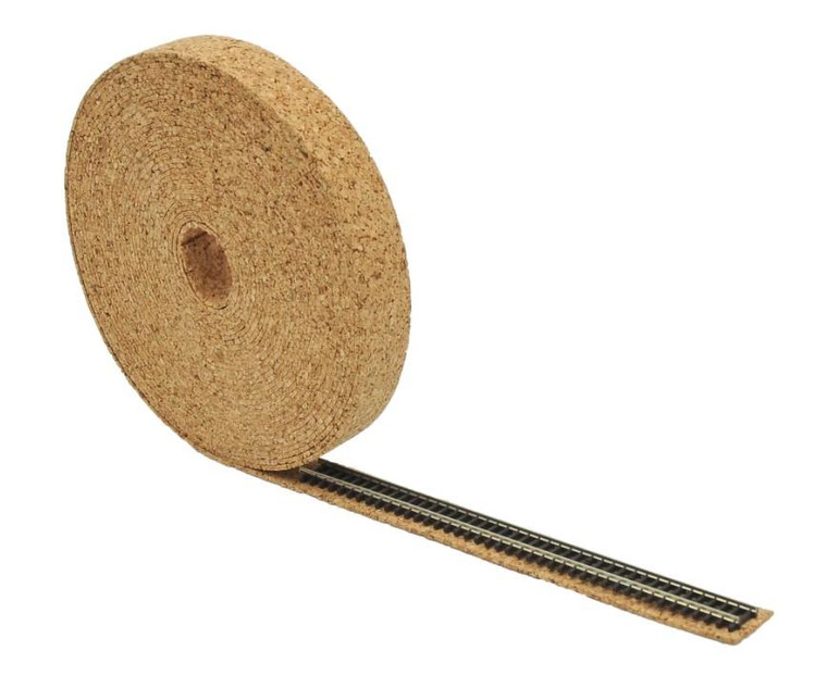 SPD OO Gauge - Cork Track Underlay Roll – 10 Metre x 35mm – 2mm Thick (0018)