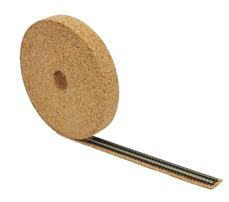SPD N Gauge - Cork Track Underlay Roll – 10 Metre x 25mm – 4mm Thick (0094)
