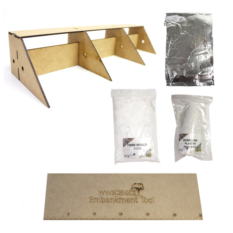 Build an Embankment Kit - Single track 1 sided