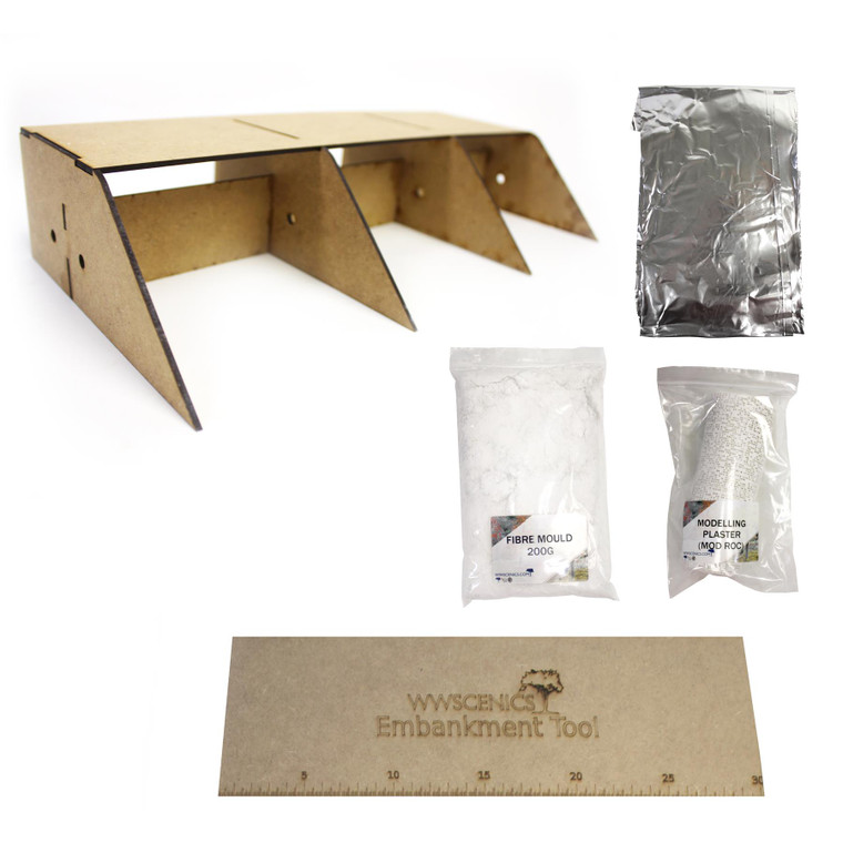 Build an Embankment kit - Double Track 1 Sided