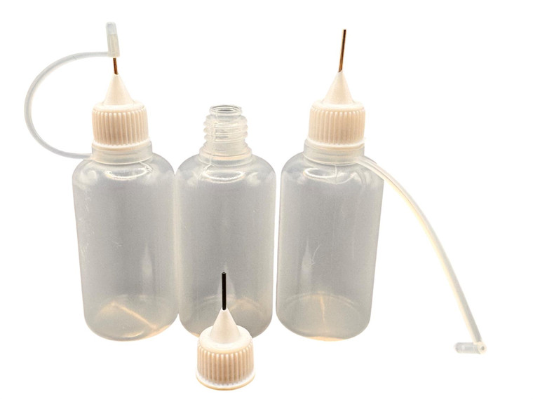 3 x 30ml Dropper Bottles with Precision Spout