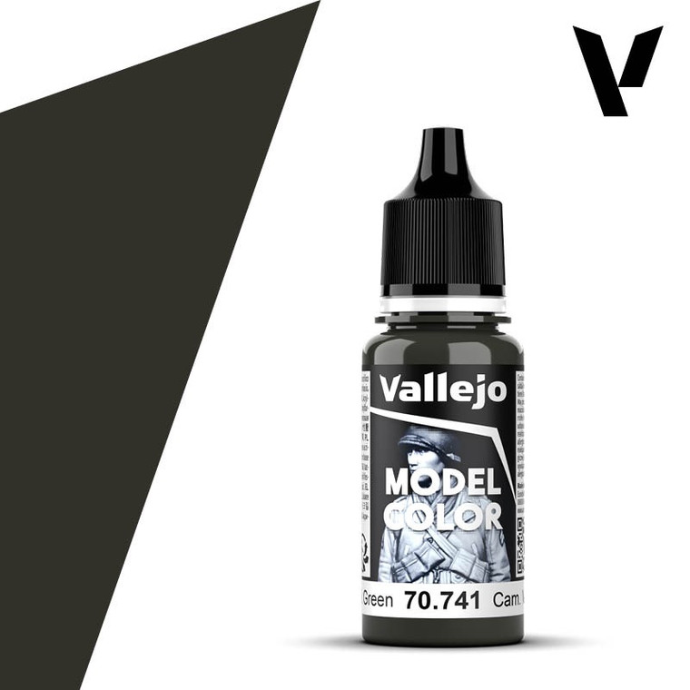 Vallejo Model Color - Cam Black Green 70741