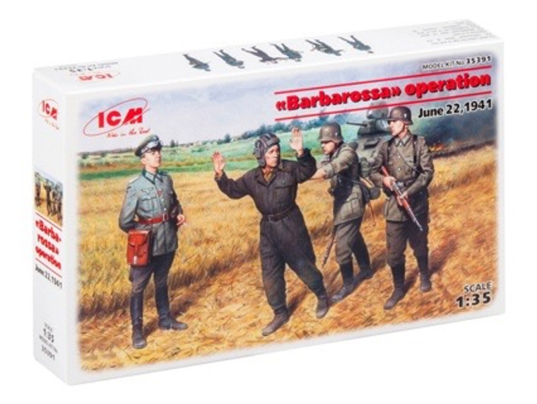 ICM 1/35Operation Barbarossa, June 22nd, 1941 with 4 Figures 35391