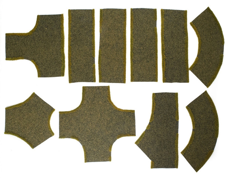 Dirt Road Mixed Sections - Set of 10