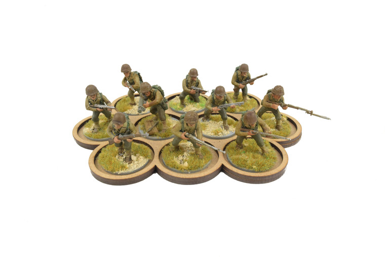 Skirmish Movement Tray for 10 Bases (Choose Size)