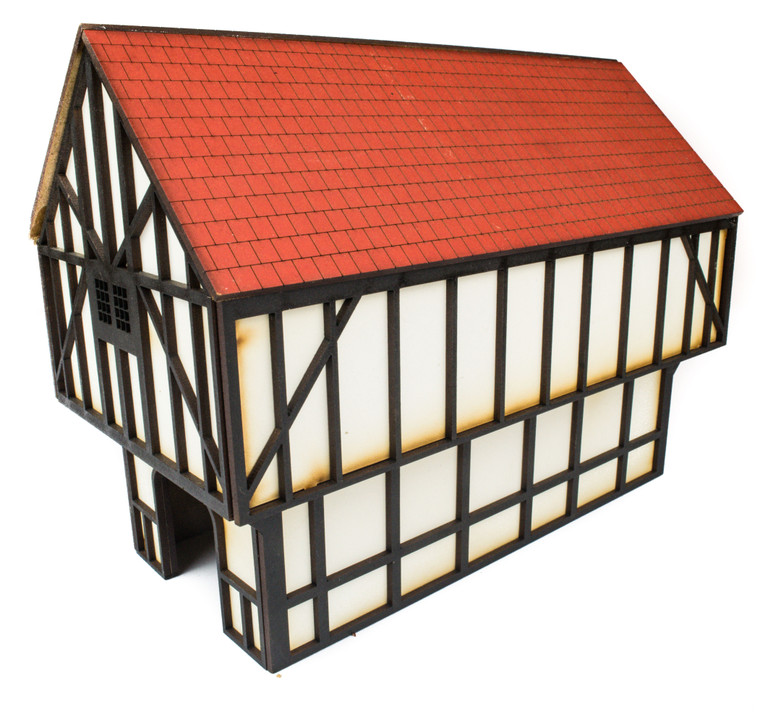 Medieval Town Two Storey Barn  