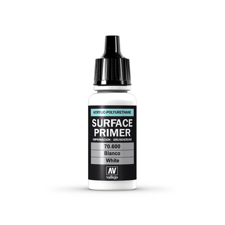 Vallejo Surface Primer - White Primer 70600