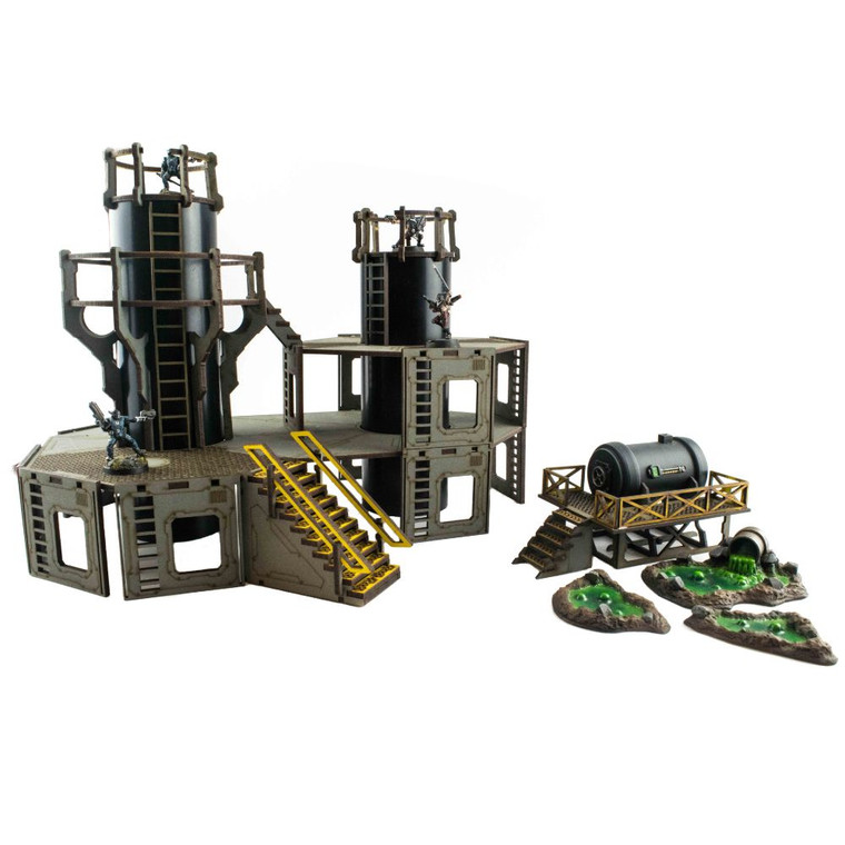 Industry of War Refinery 1, Fuel Terminal & Cess Pits