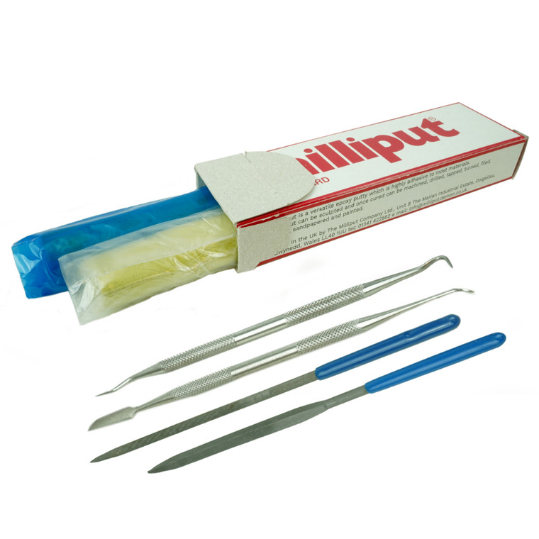 Standard Yellow-Grey Milliput Sculpting Kit