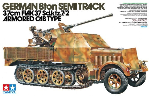 German 8ton Semi-Track Flak 37 Sd.Kfz.7/2 35144