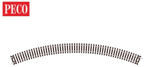 Peco OO/HO Track C100 No.3 Radius Double Curve (Single) (ST231) ST-231