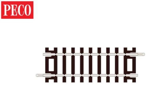 Peco OO/HO Track C100 Short Straight (Single) (ST202) ST-202