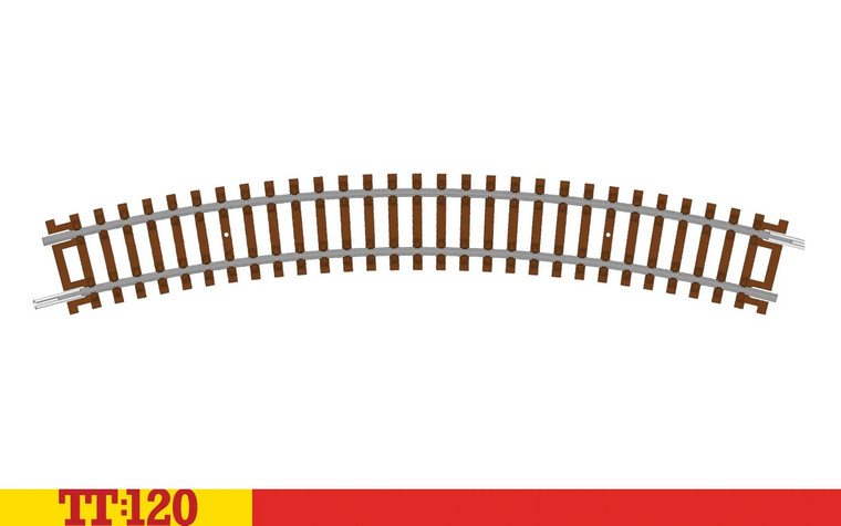 Hornby TT8004 Curve - 2nd Radius 30° 310mm- 1:120 Scale TT:120