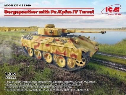 ICM Bergepanther with Pz.Kpfw.IV Turret Item No. ICM35360