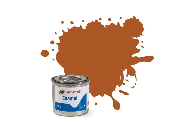 Humbrol  Enamel Paint: 9 - Tan - Gloss - (14ml)