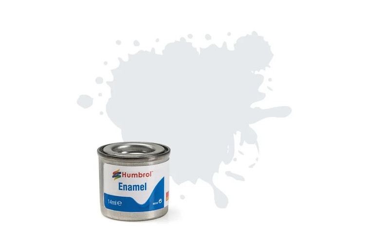 Humbrol Enamel Paint: 191 - Chrome Silver - Metallic - (14ml)