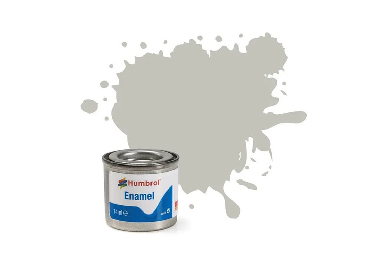 Humbrol Enamel Paint: 28 - Camouflage Grey - Matt - (14ml)