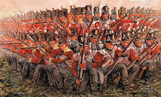 Italeri NAPOLEONIC WARS - BRITISH INFANTRY 1815 Item No. 6095