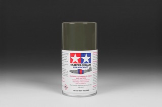 Description
The AS line-up of spray paints are specifically developed to provide the subtle shades necessary for finishing both historical and modern aircraft models. The paint is made up of a synthetic acrylic lacquer that cures in a short period of time. Each can contains 100ml of paint, which is enough to fully cover 2 or 3, 1/48 scale sized plastic aircraft models or one 1/32 model. Tamiya spray paints are not affected by acrylic or enamel paints. They may be applied over a cured spray-painted surface.

Tamiya Colour Spray Paint for Aircraft
Tamiya AS-30 Dark Green 2 (RAF)
Each can contains 100ml of paint
Accurately recreates the dark green seen in the camouflage used on British aircraft from 1941, such as the Spitfire Mk.IXc