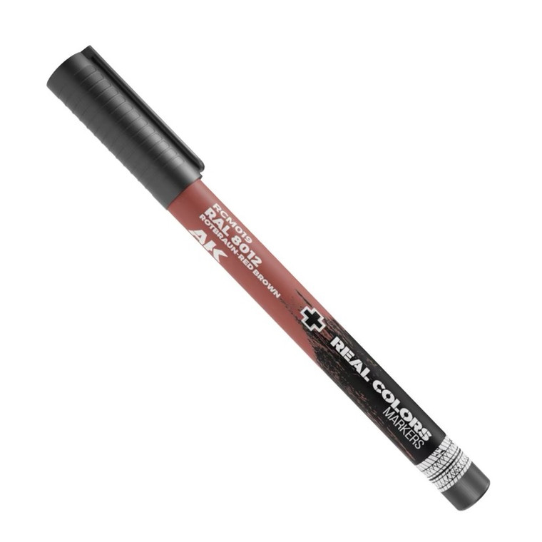 AK Real Colors Marker: RAL 8012 Rotbraun-red Brown RCM019