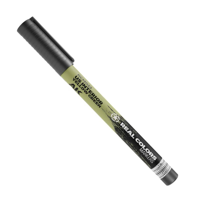 AK Real Colors Marker: US Interior Yellow Green RCM023
