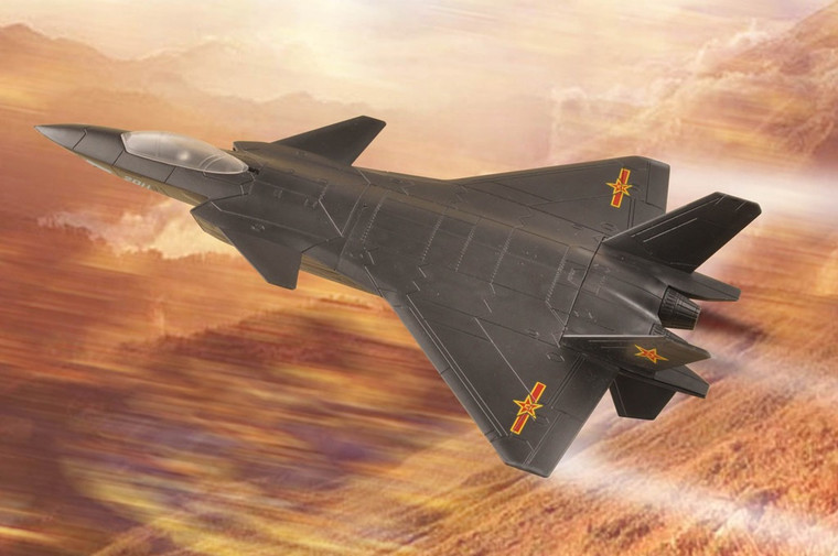 81902 Hobbyboss 200mm Snap Kit - Chinese J-20 Mighty Dragon