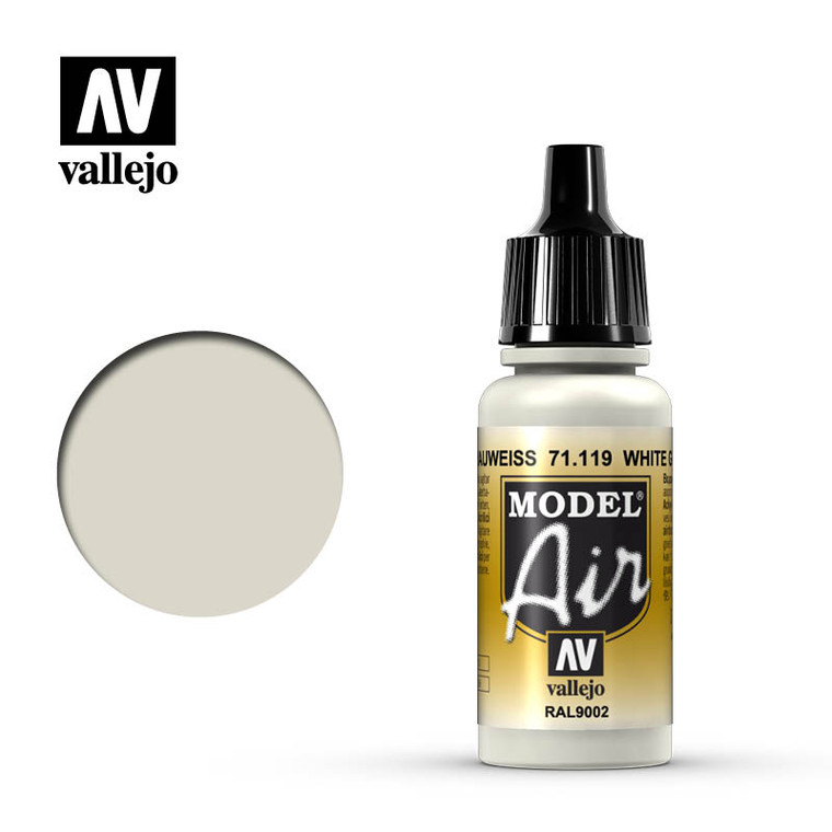 Vallejo Model Air 17ml -White Grey RAL9002 71.119