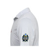 Troy Trojans Script 2026 NCAA Baseball Men's College World Series Diamond Classic Polo - White & Grey