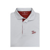 Troy Trojans Script 2026 NCAA Baseball Men's College World Series Diamond Classic Polo - White & Grey