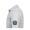 North Carolina Tar Heels Argyle Logo 2026 NCAA Baseball Men's College World Series Diamond Classic Polo - White & Grey